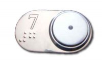Накладка на кнопку ПЛП с шрифтом Брайля